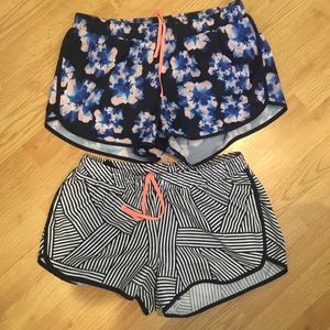Set of Old Navy active shorts